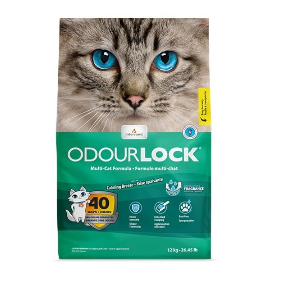 Intersand Odourlock brisa calmante arena aglomerante para gatos, , large image number null