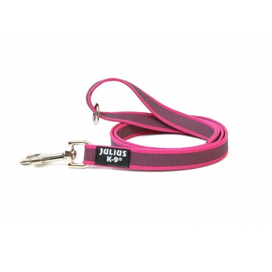 Imagen de Julius K9 Correa de Adiestramiento Rosa Engomada para perros