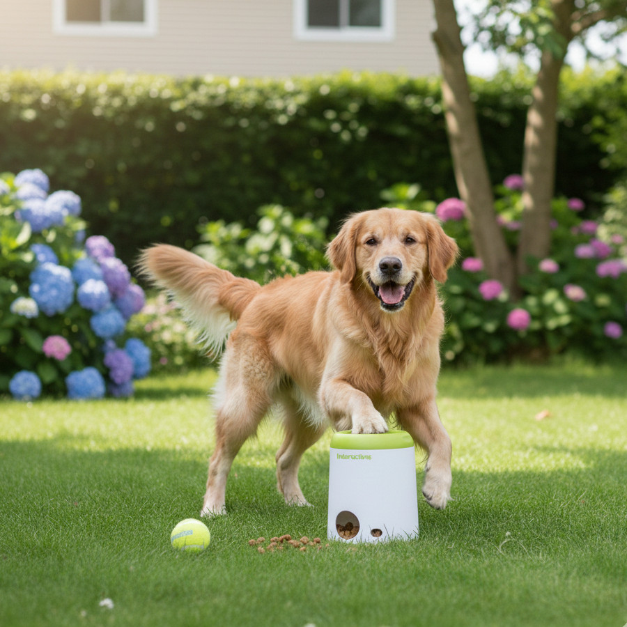 All For Paws Interactives Juguete Lanzador Golosionas para perros