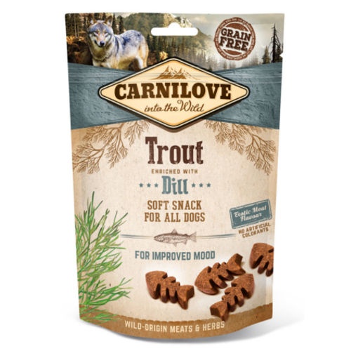 Carnilove Soft Snack Trucha snack para perros image number null