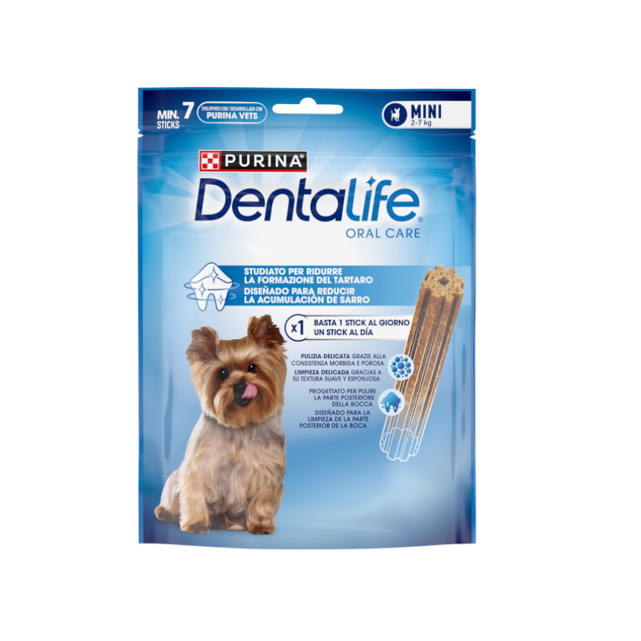14 barritas Dentalife Snacks Dentales para perros de raza pequeña ¡Pack Ahorro!