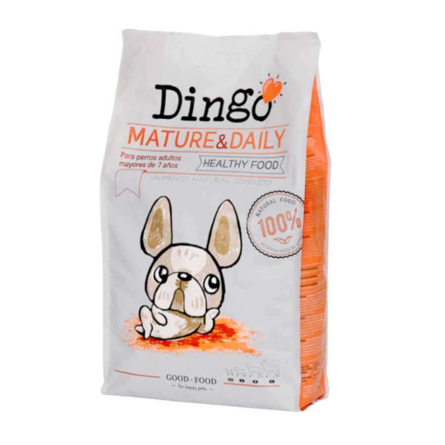 Dingo – Pienso para perros adultos Dingo Mature & Fit. Talla 12 Kg.