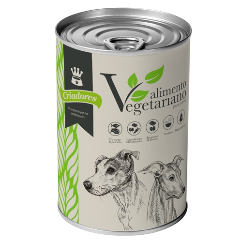 Criadores comida húmeda vegetariana para perros image number null