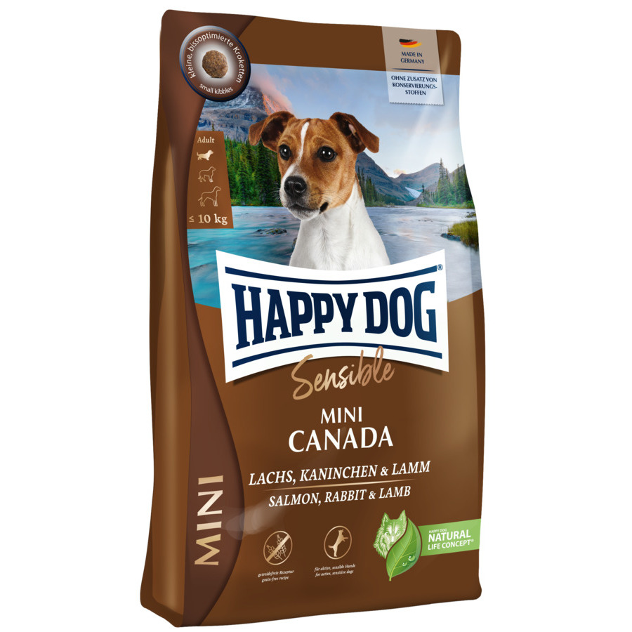Happy Dog Adult Mini Canada pienso , , large image number null