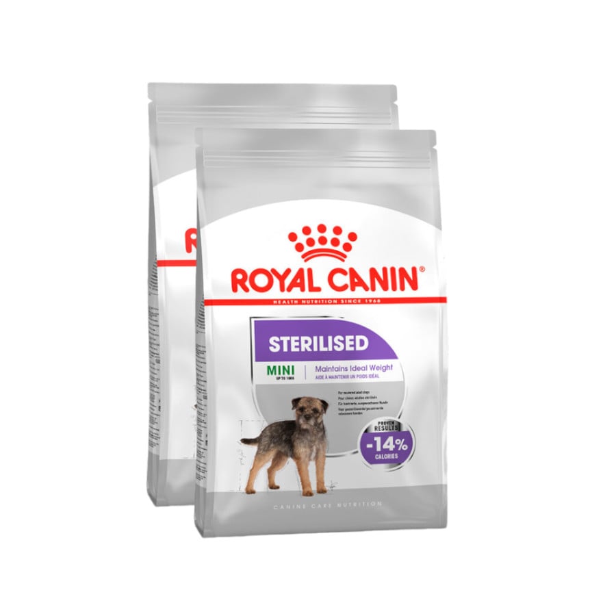 Royal Canin Sterilised Mini pienso para perros ¡Pack ahorro!