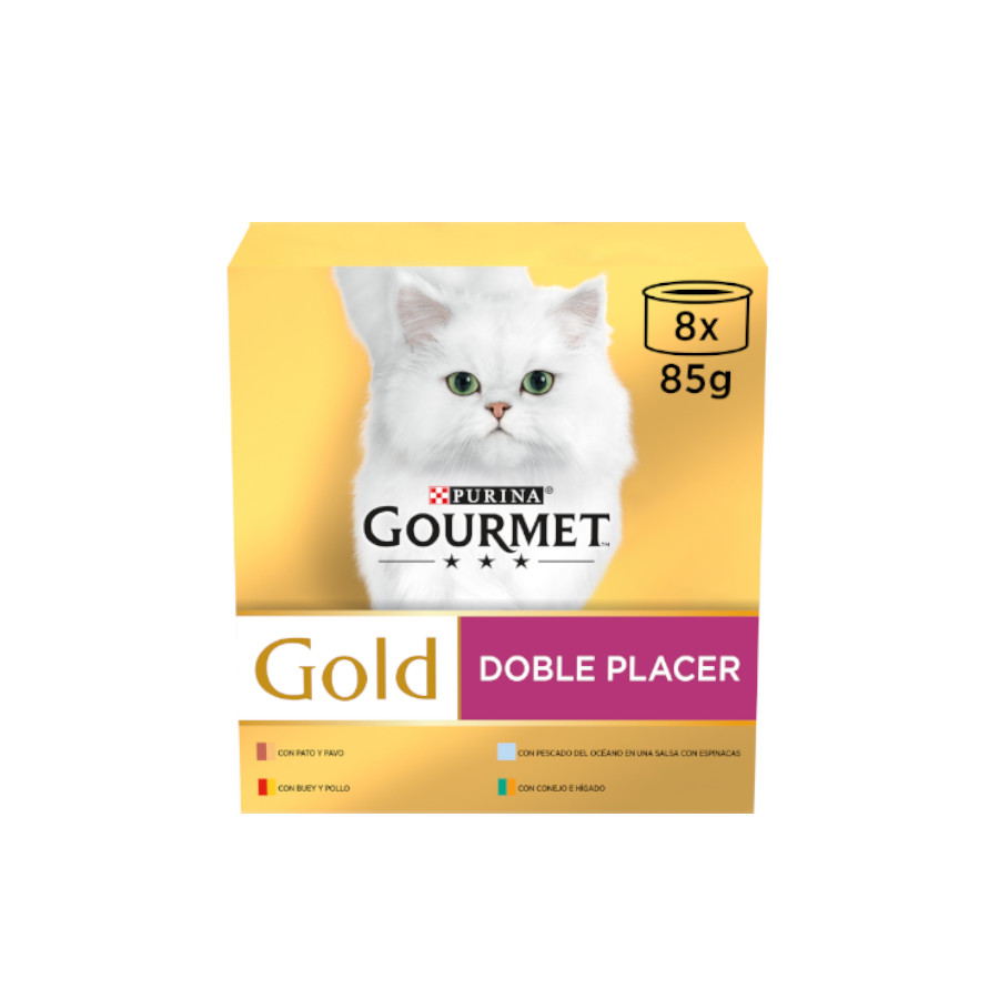 Imagen de Gourmet Gold Doble Placer Surtido lata para gatos