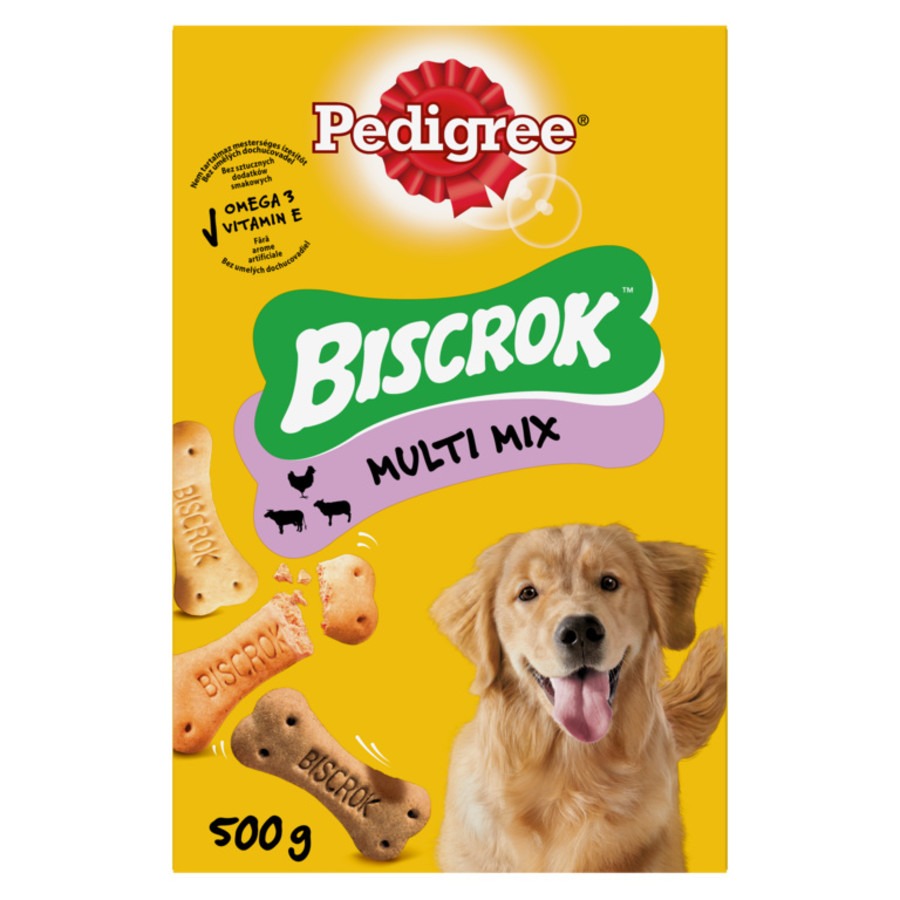 Pedigree Galletas Biscrok de  Sabores para Perros ¡Pack ahorro!
