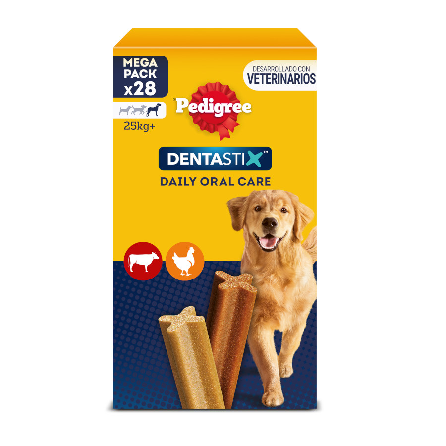 Pedigree Dentastix – Snack para perros grandes Pedigree Dentastix.