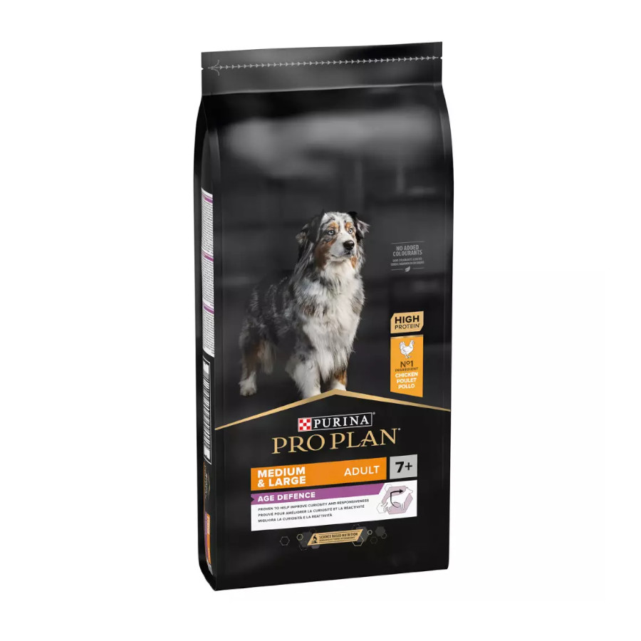 Pro Plan Adult Medium y Large Pollo pienso para perros Sénior +