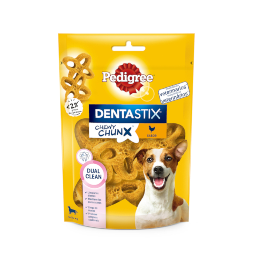 Pedigree Snacks Dentales Dentastix Chewy ChunX para perros de razas pequeñas