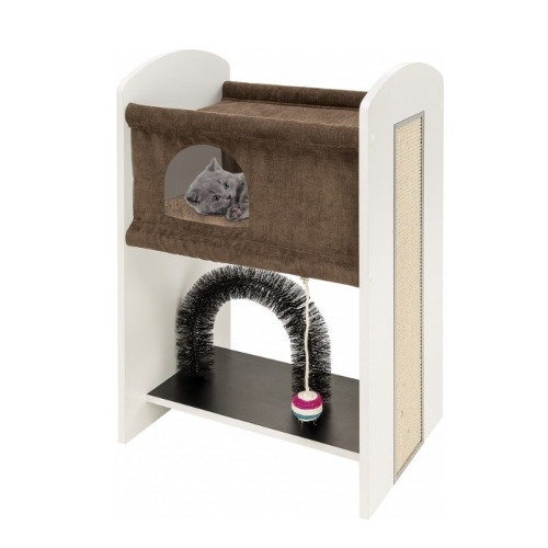 Imagen de Ferplast Mueble rascador con cuna para gatos