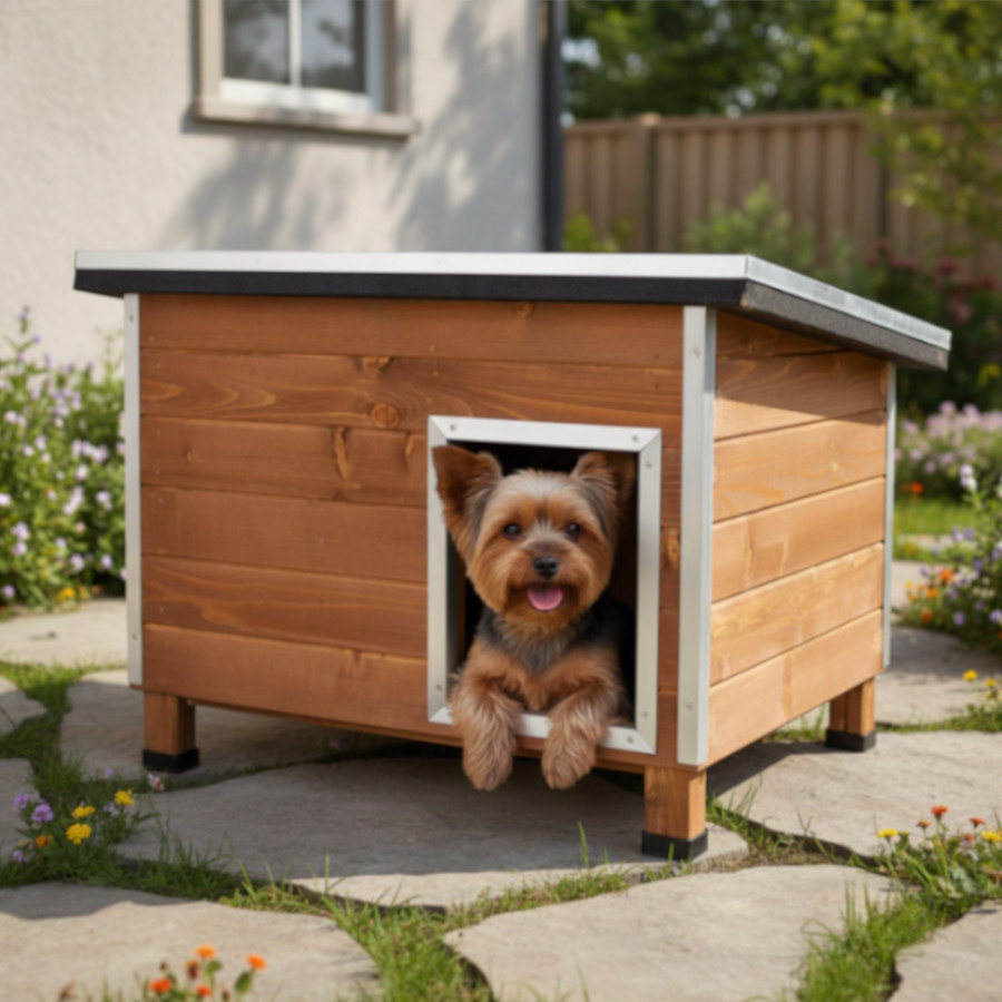 Imagen de TK-Pet Nevada Caseta de Madera para perros