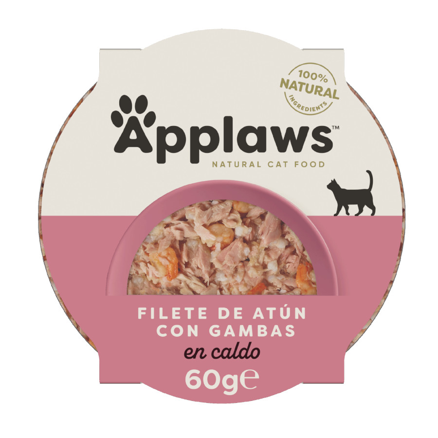 Imagen de Applaws Comida Húmeda Tasty para Gatos de Atún y Gambas