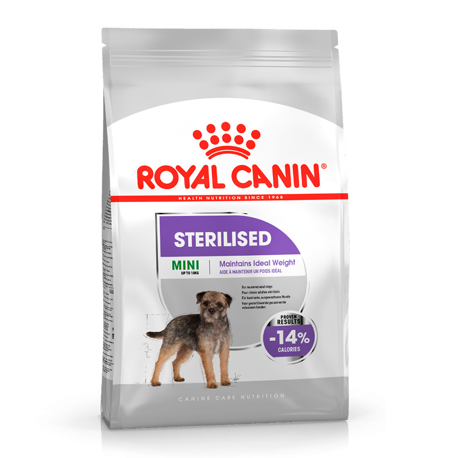 Royal Canin – Pienso para perros adultos mini Royal Canin Sterilised. 8 Kg