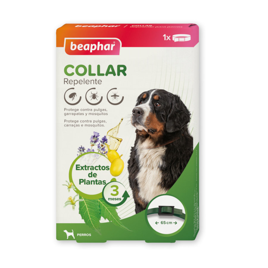 Beaphar Bio Band Collar Antiparasitario para perros 65 cm, , large image number null