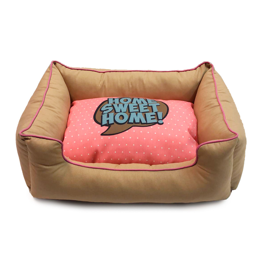 Cama Dogzzz Color Block Pink Comic Pausa, , large image number null