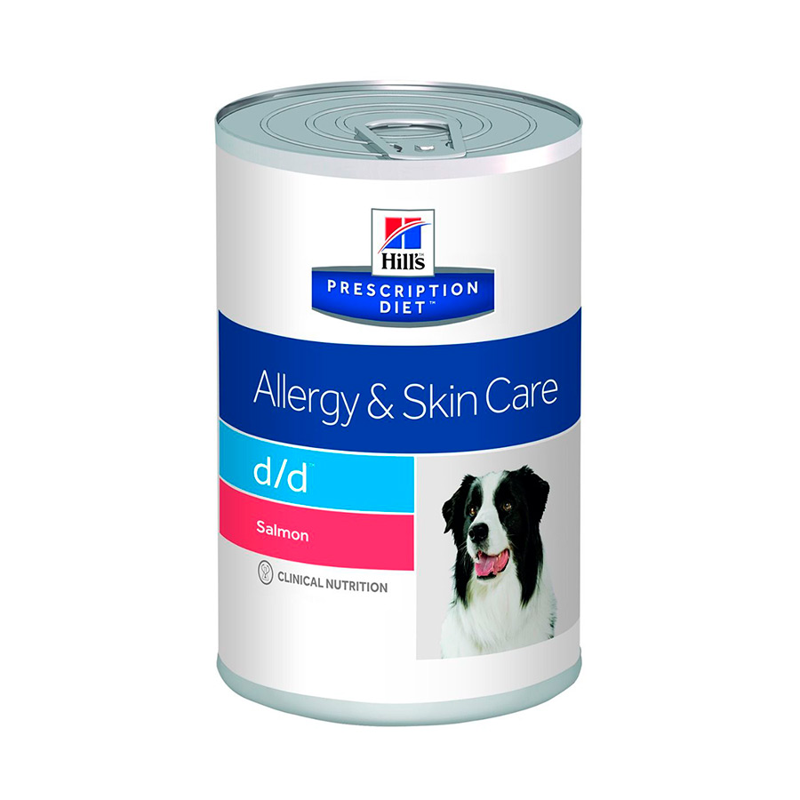 Hill's Prescription Diet Allergy & Skin Care Salmón lata para perros, , large image number null