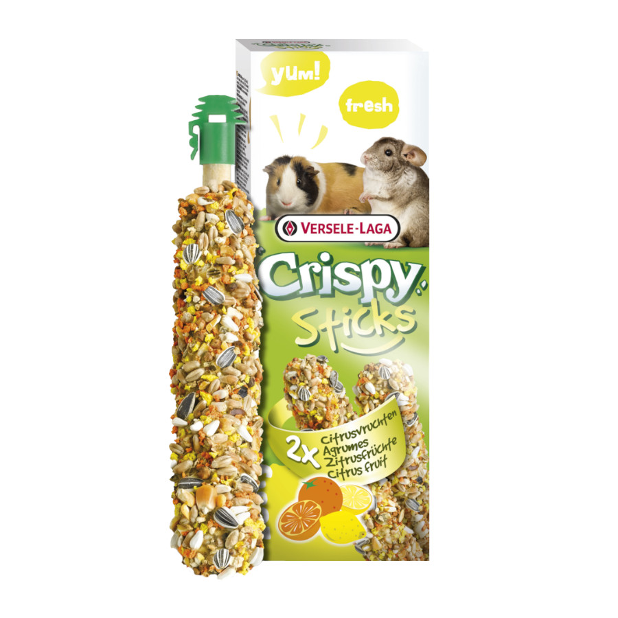 0.11 KG Versele-Laga Crispy Sticks Frutas Cítricas para roedores