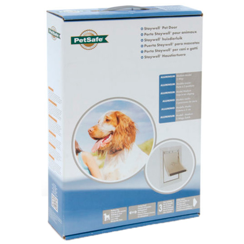 Imagen de Staywell puerta de aluminio para perros grandes
