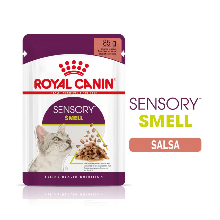 Imagen de Royal Canin SENSORY™ SMELL Chunks in gravy 85 Gr