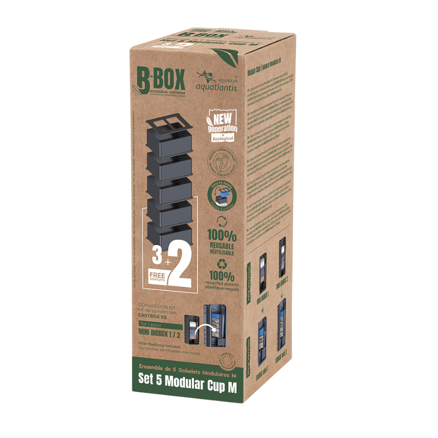 Imagen de Aquatlantis B-Box Vasos Modulares M para Filtros para acuarios