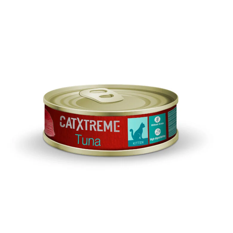 Catxtreme Kitten Atún Lata para gatos ¡Pack ahorro!