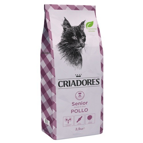 Criadores Senior Pollo pienso para gatos ¡Pack ahorro!