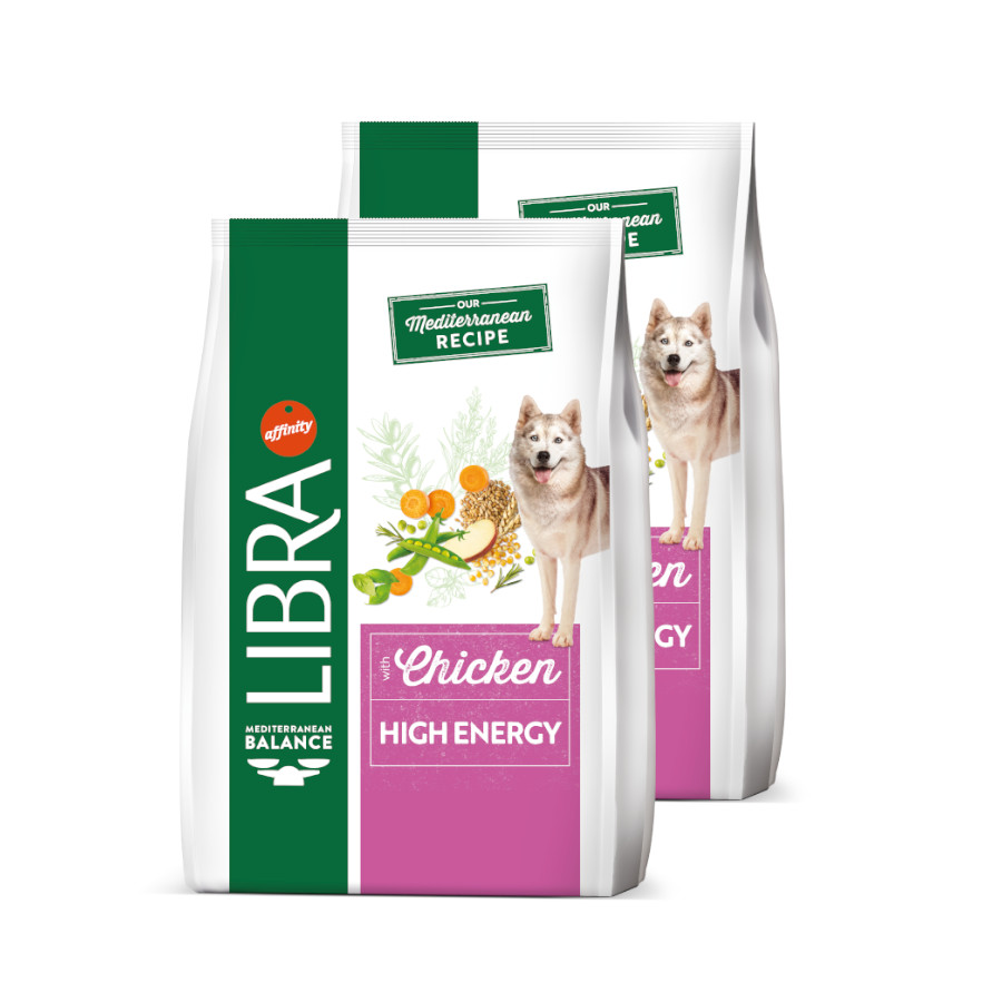 Libra High Energy Pollo pienso para perros ¡Pack ahorro!