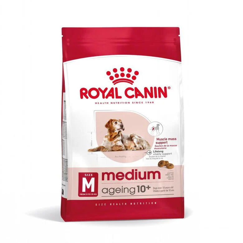 Royal Canin Medium + Ageinpienso para perros ¡Pack ahorro!