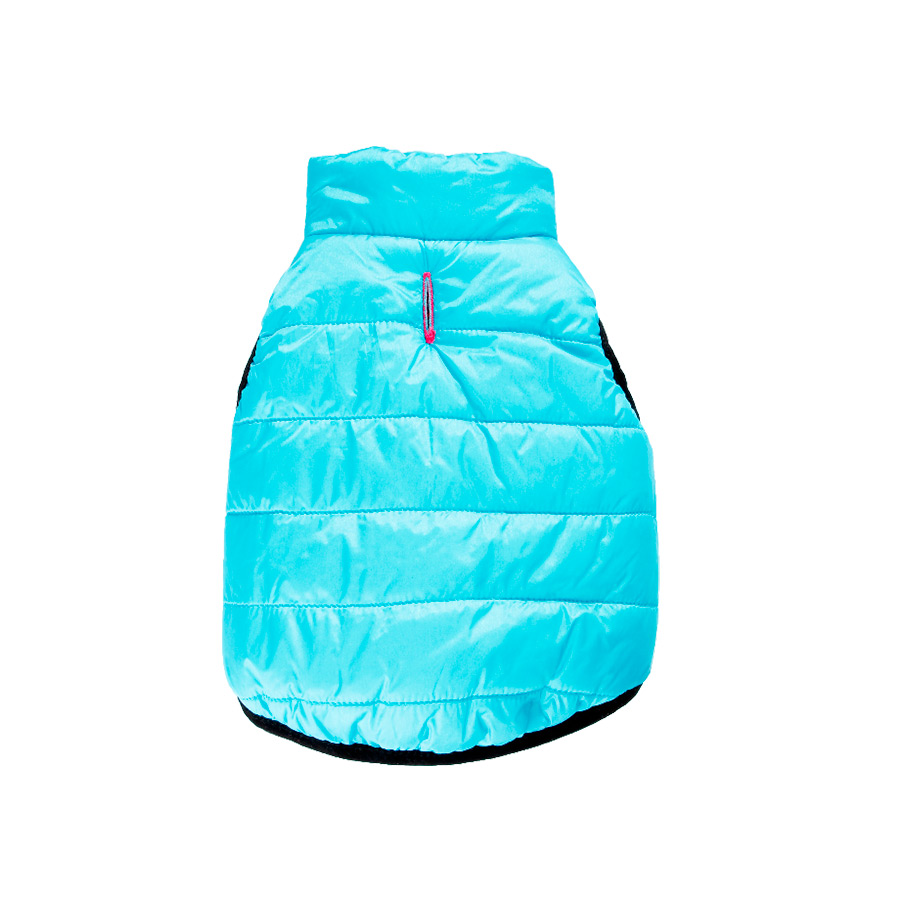 impactante Ejercer Centro de producción Outech Abrigo azul y fucsia reversible para perros | Kiwoko
