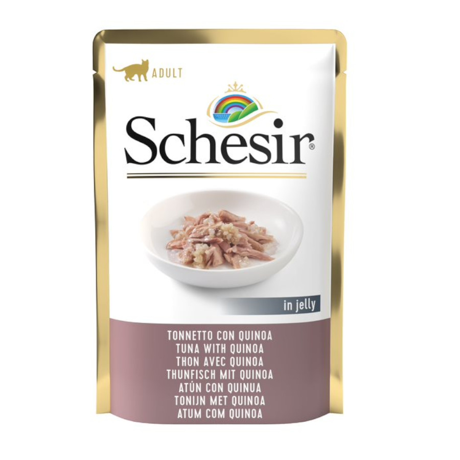 20x85 gr Schesir Sobres Atún Con Quinoa para Gatos ⋆ petmascotas.es