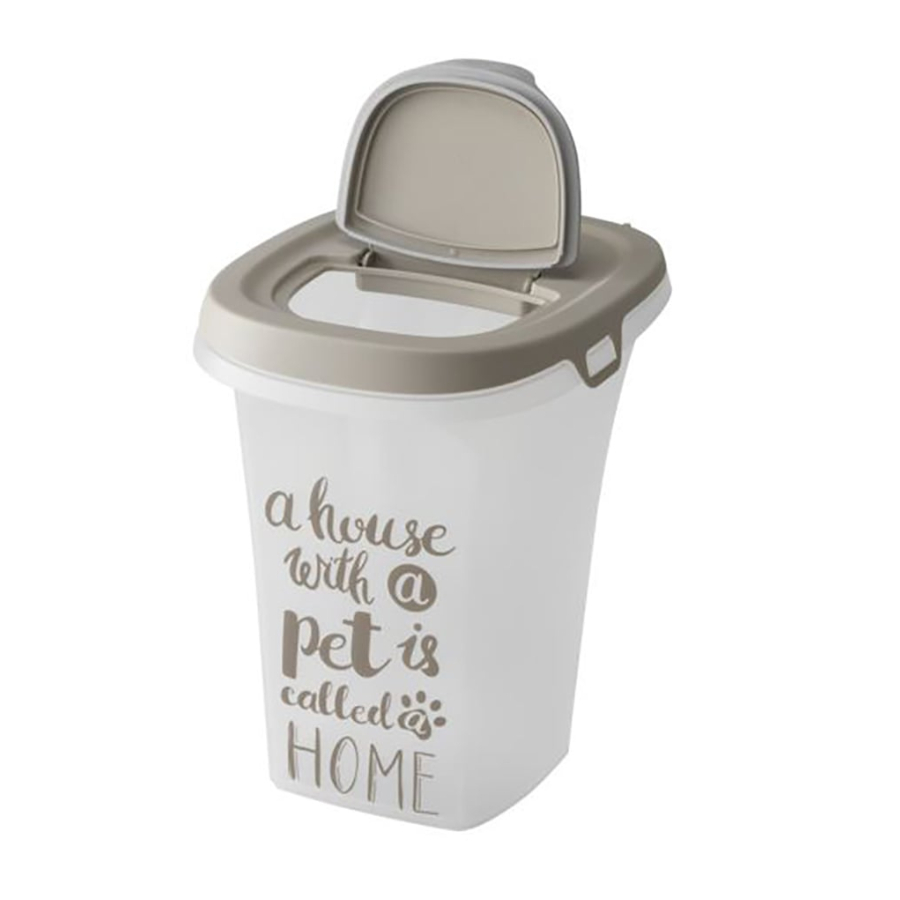 Dispensador Alimentos Hermético Dispensador Hermético Para Harina Y Arroz - 2 Recipientes Transparentes Con Taza Medidora Contenedores Harina Arroz Transparentes