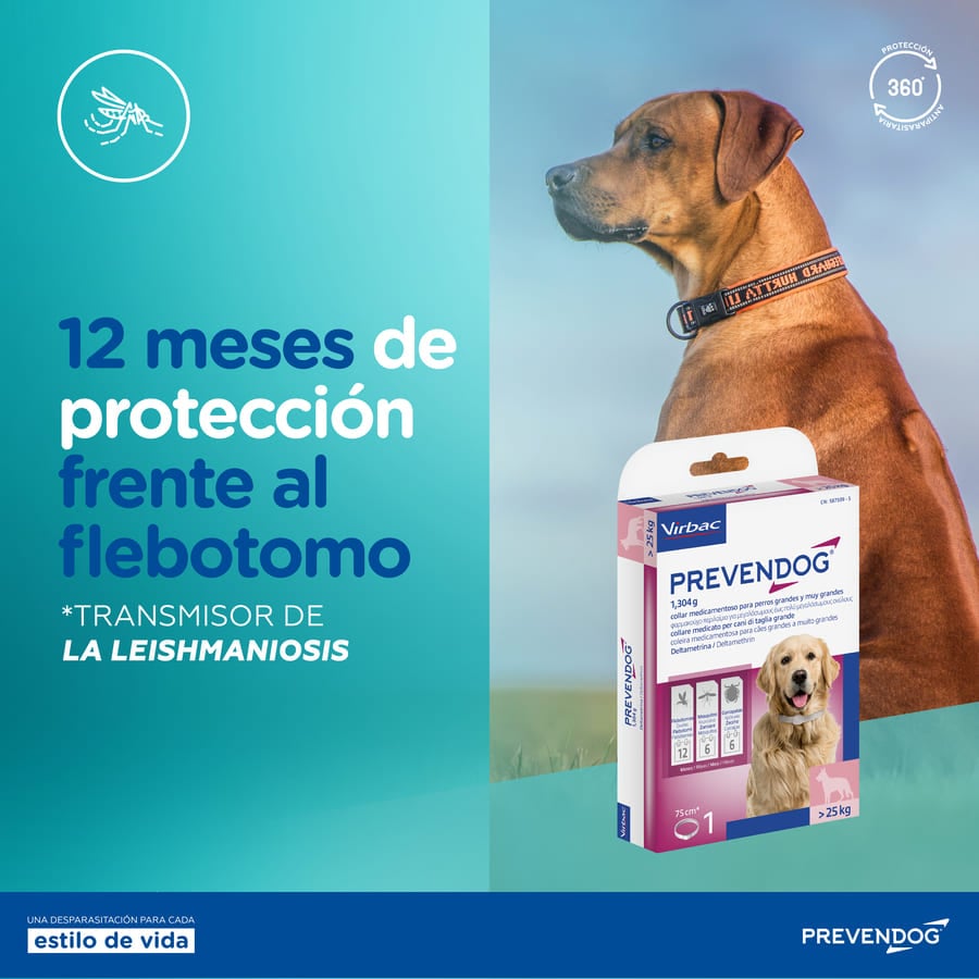 Virbac Prevendog Collar Antiparasitario para perros, , large indicador imagen numero 1