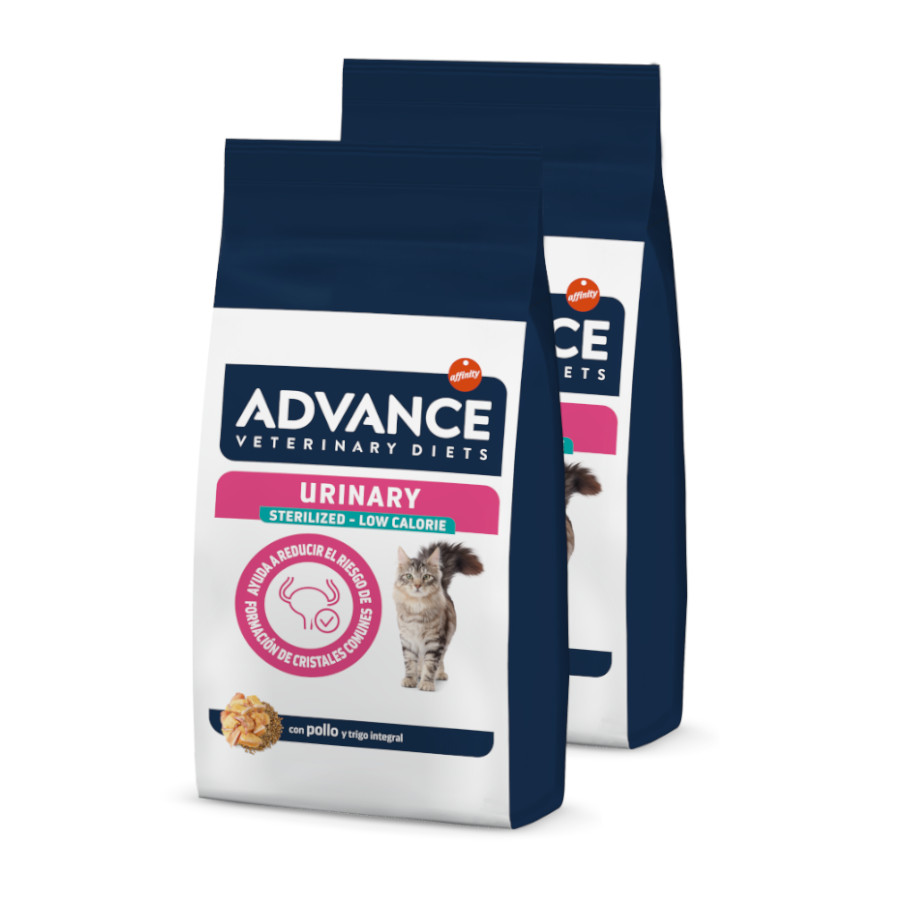 Advance Veterinary Diets Urinary Sterilized Low Calorie pienso para gatos ¡Pack ahorro!