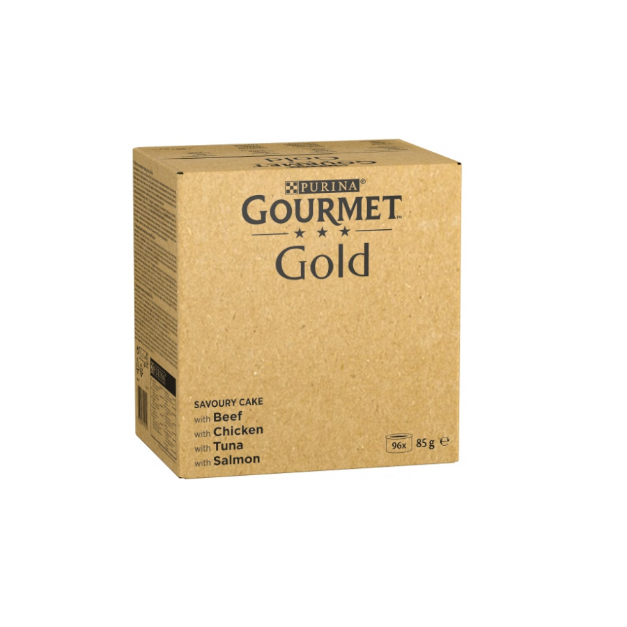 Pack Purina Gourmet Gold Tartelette para gatos