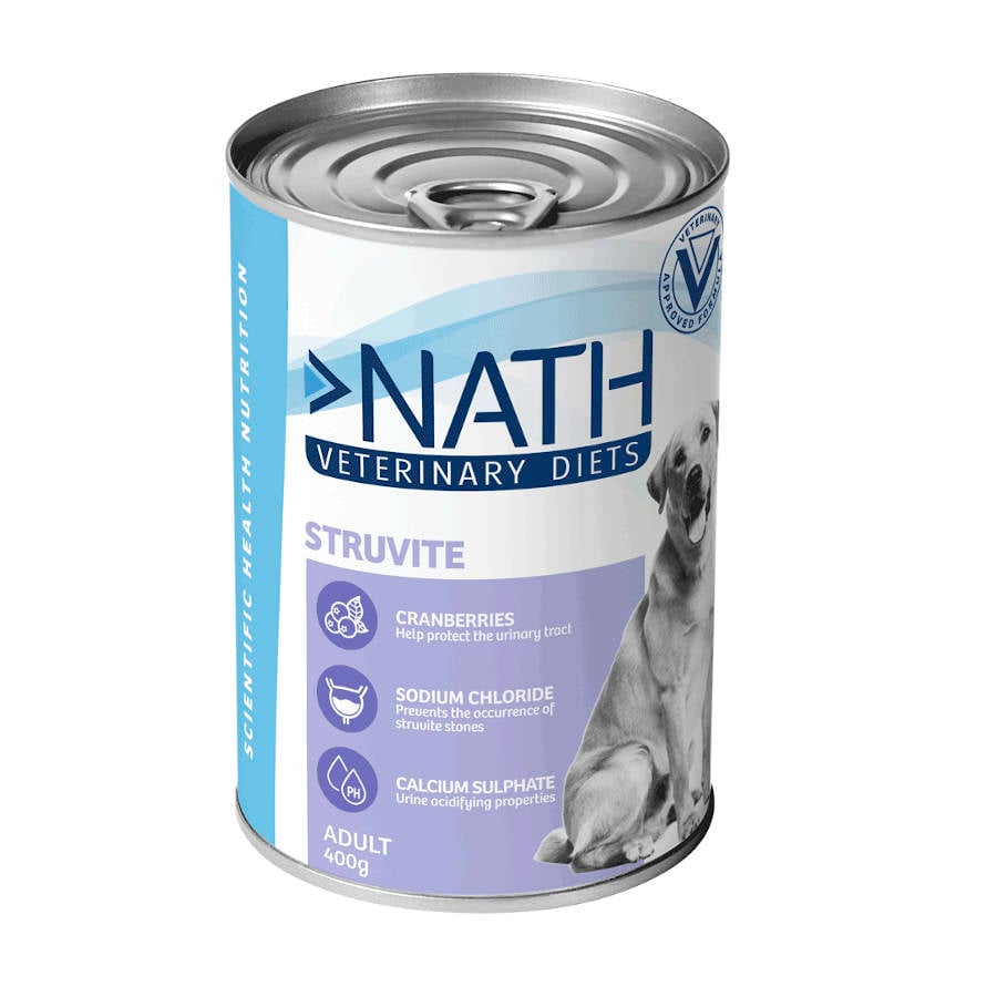 Nath Veterinary Diets Struvite Pavo lata para perros ¡Pack ahorro!