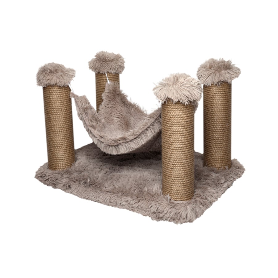 Imagen de Catshion Nube Rascador con Hamaca Beige para gatos