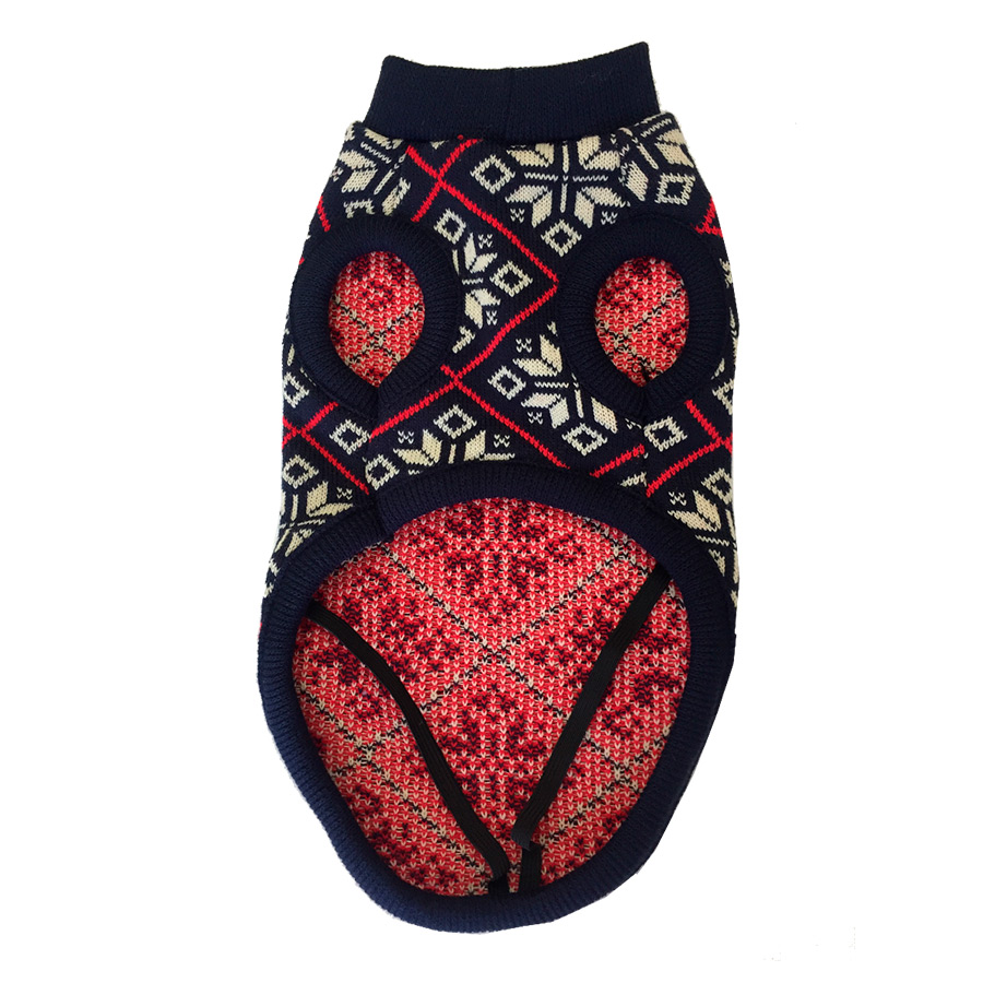 Outech Jersey Estampado Copos de Nieve para perros