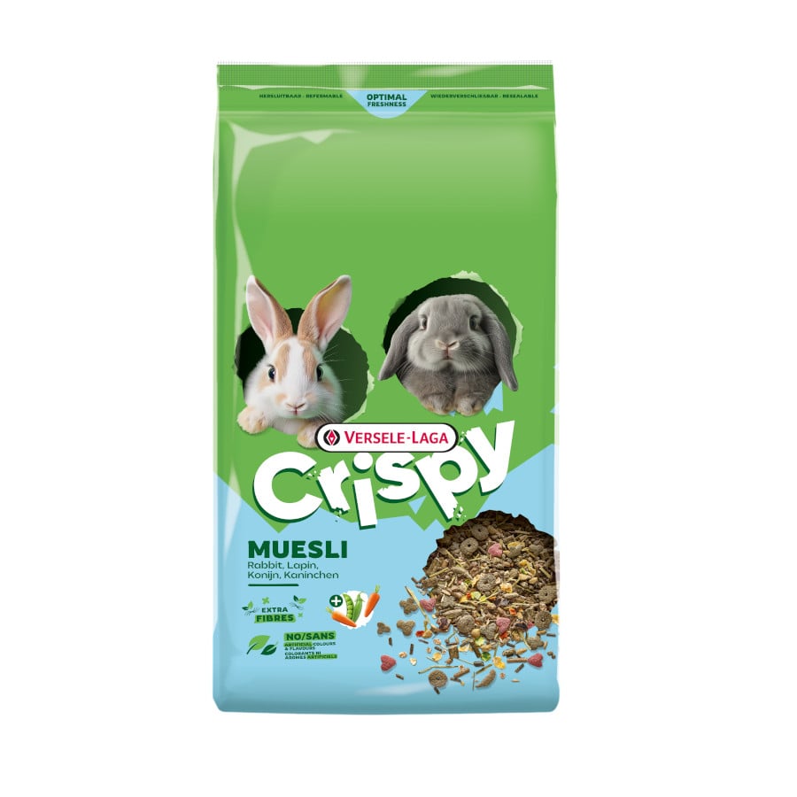 20 kg Versele-Laga Crispy Muesli Pienso para conejos, , large indicador imagen numero 1