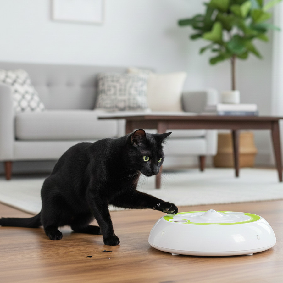 All For Paws Interactives Juguete Wack 'A' Preyr para gatos