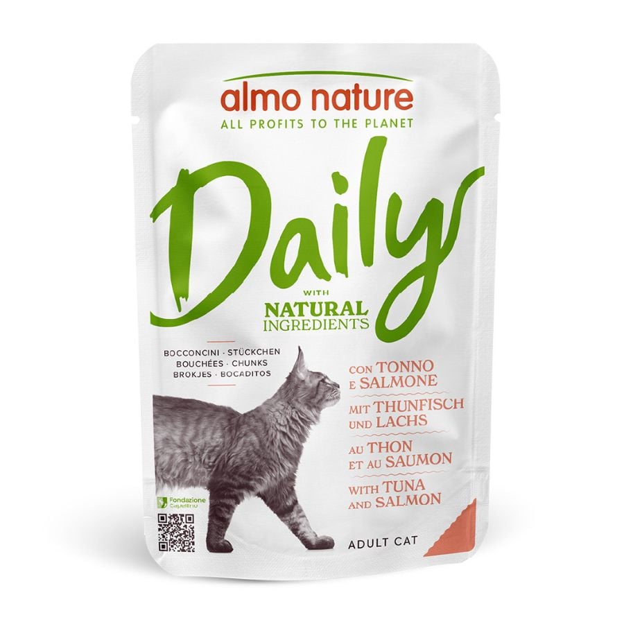 Imagen de Almo Nature Adult Daily Atún y Salmón para gatos