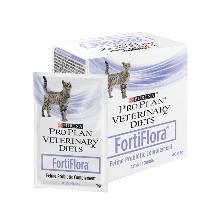 Pack 30 x 1 gr Purina Veterinary Diets Feline FortiFloraPack 30 x 1 gr Purina Veterinary Diets Feline FortiFlora image number null