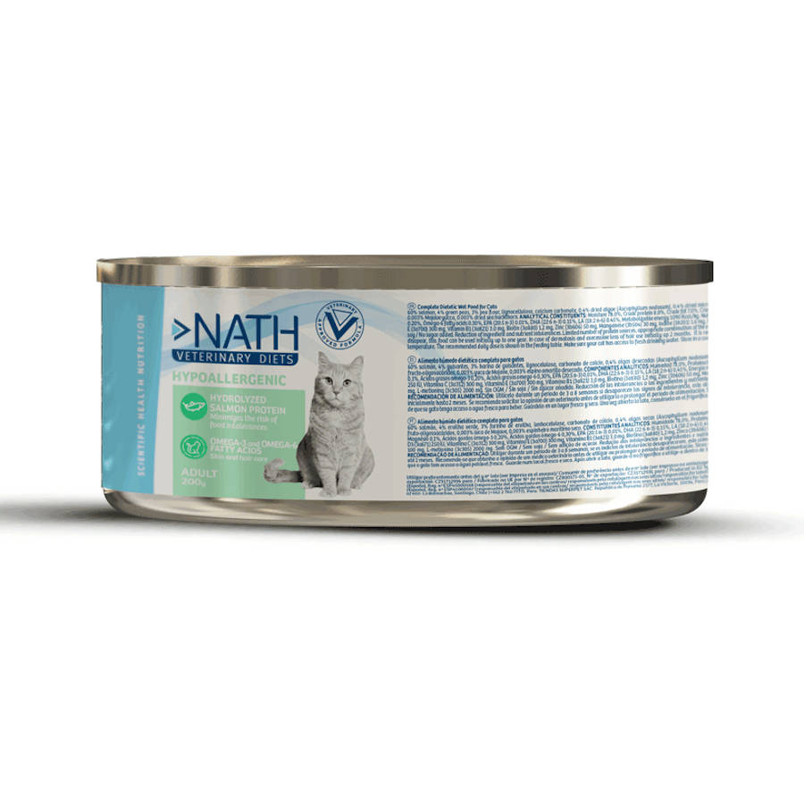 Nath Veterinary Diets Hypoallergenic Lata para gatos ¡Pack ahorro!