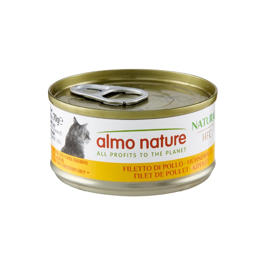 Imagen de Almo Nature HFC Natural Pollo lata para gatos