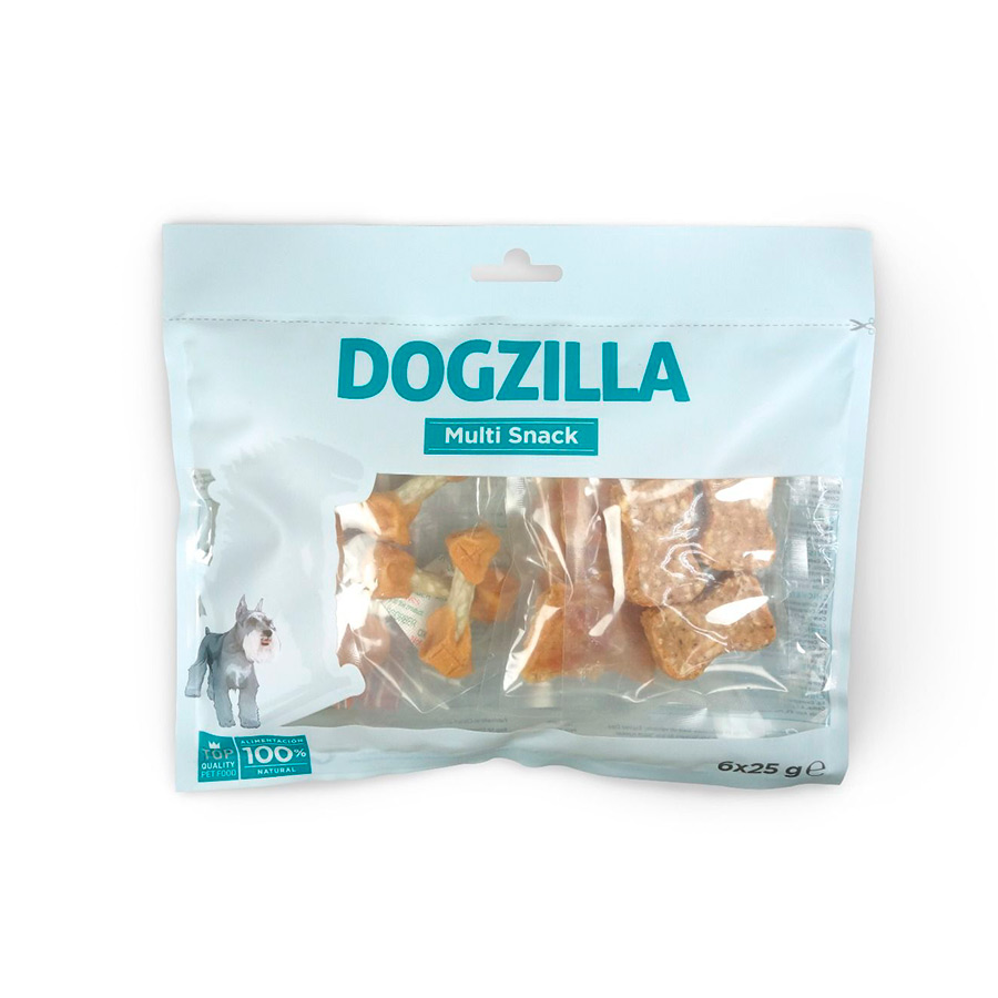 Multisnacks Dogzilla Pack 6 x 25 gr, , large image number null