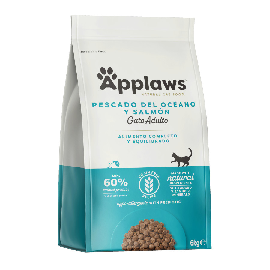 Imagen de Applaws Pienso Pescado del Océano con Salmón para Gatos 6Kg