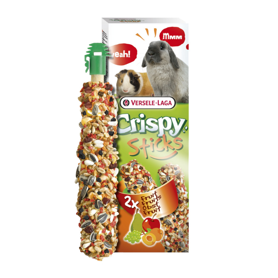 0.11 KG Versele-Laga Crispy Sticks Frutas para roedores