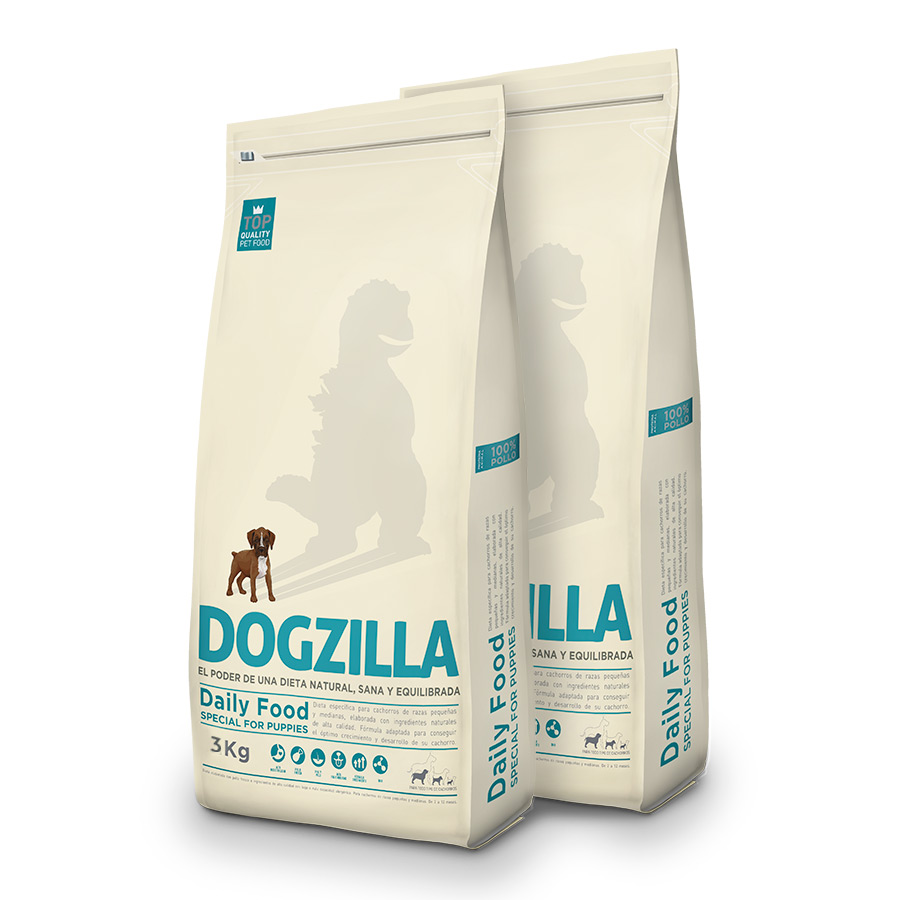 Dogzilla Puppy Pack Duo 3Kg image number null