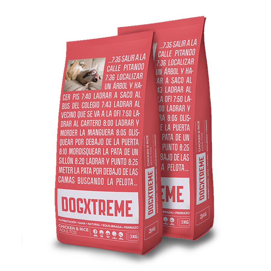 Dogxtreme Adult Pollo y Arroz pienso - 2x12 kg Pack Ahorro, , large image number null