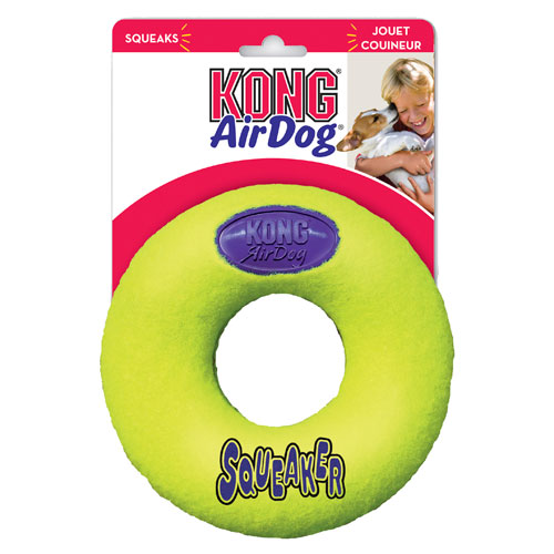 Kong – Juguete Kong para perros Airkong donut squeaker.